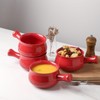 vicrays French Onion Soup Bowls With Handles, 26 Ounce for