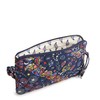 Vera Bradley Premium Cotton Zip Wristlet, Starry Paisley