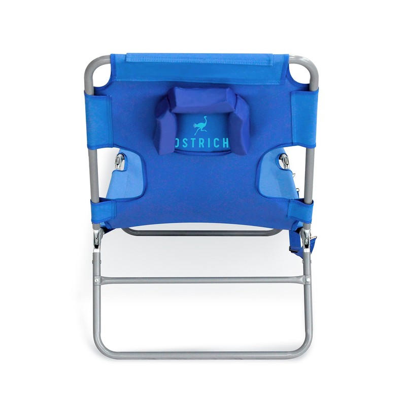 Ostrich Beach Lounge Chair, Folding & Reclining Outdoor Chaise Lounger,