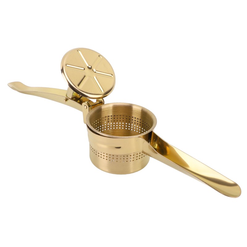 Lemon Squeezer Stainless Steel Long Handle Hand Held Juice Press