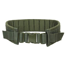 Camo Outdoor Military Combat Tactical Waist Belt MOLLE Modular System Webbing Airsoft Olive Size S