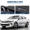 BERKSYDE Leather Dashboard Dash Cover Mat Carpet PU Compatible with