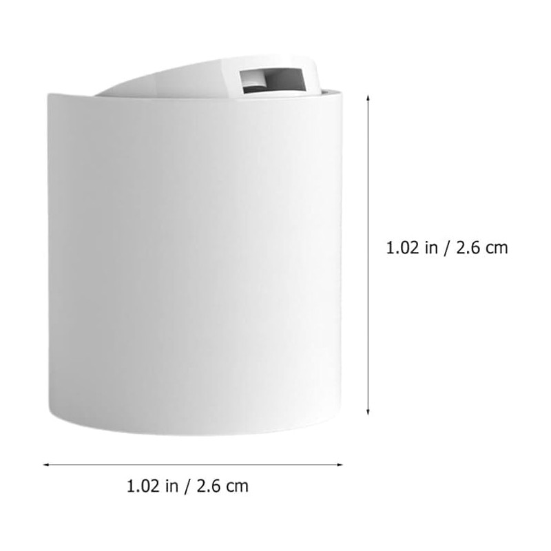 Generic 2 Pack white Press Down Disc Caps - Replacement