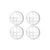 Eternal Living Crystal Coaster Modern Design | Absorbent Glass Coasters