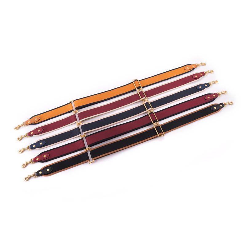 GOXTECH Purse Strap Replacement Crossbody Handbag Stripe Wide Adjustable (Dark