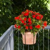 TQVAI 10 Inch Railing Planter - Fit for 1.5 to