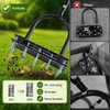 Furfrolic Lawn Aerator - 2-in-1 Manual Aerator with Automatic Dirt