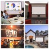 Projection Screen, Cinema Screen, Projector Screen, 16: 9 White Interior(84