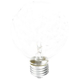 Westinghouse 0315600 Half Chrome Globe Bulb 40 W G25 E26 Medium Base 4-3/8 In.