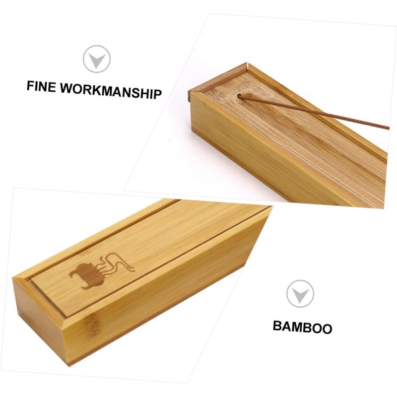 NOLITOY 1pc Incense Storage Box Holder for Incense Sticks Versatile