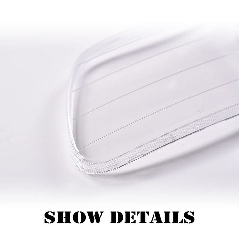 PIT66 Headlight Lens Cover, Compatible with 1997-2004 Ford F150 Expedition