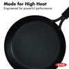OXO Obsidian Pre-Seasoned Carbon Steel, 12" Frying Pan Skillet with