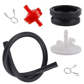 667460 442750 298090 Primer Bulb Body Assembly Kit Replacement Toro Lawn Boy 66-7460 44-2750 120-440 24-1027 Snowblower/Lawnmowers with Hose 298090 150 um 2 Clamps Fuel Filter for Briggs Stratton