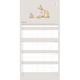 2024 Guess How Much I Love You Family Wall Planner