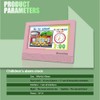 Sinoviwe Digital Alarm Clock with 7'' HD Screen, Calendar Function,It