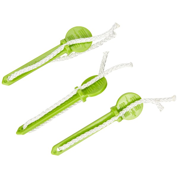 LECHUZA Set of 3 Self -Watering Sticks for Indoor and Outdoor Green