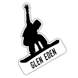 Glen Eden Ontario Ski Adventures Souvenir 2 Inch Fridge Magnet Board Design