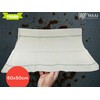 1 x MAAJ floor cloth/scouring cloth, white, 60 x 50