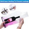 uxcell 4Pcs Wine Bottle Travel Protector Bags with Bottle Motif