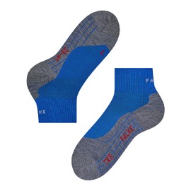 Falke TK5 - Calcetines cortos de senderismo para hombre, Azul (Yve 6714), US 9-10 (EU 42-43 | UK 8-9)