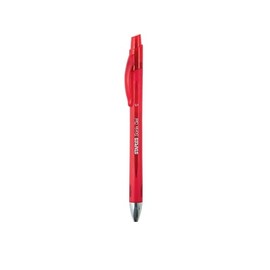 STAPLES Sonix Retractable Gel Pens, Medium Point, Red Ink, 36/Carton (13562-CCVS)