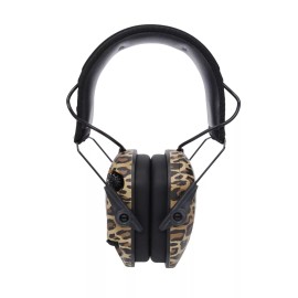 Walker's Razor Slim Electronic MUFF - Leopard Print