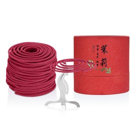 Coils Incense,Jasmine Spiral Incense for Incense Burner Holder