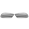 1 Pair Front Bumper Fog Light Grille Black Replacement For