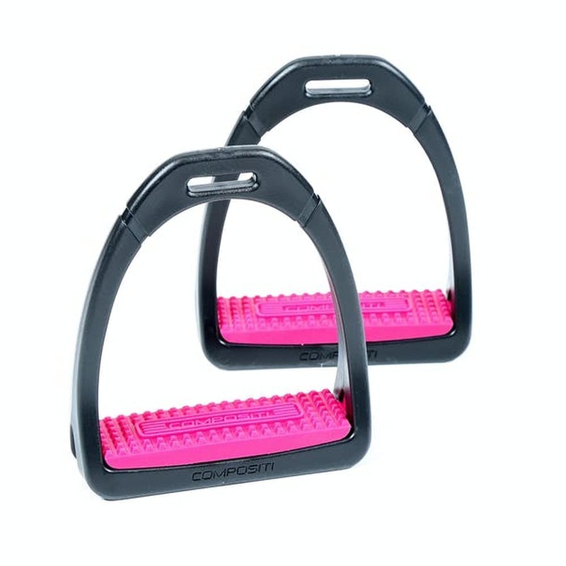 Shires Compositi Premium Stirrups, Red