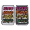 Boxed 40 Set Waterproof Floating Fishing Hooks Set, Lifelike Butterfly