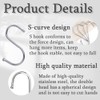 HZYUEKUN 10 Pcs S Hooks S-Shaped Stainless Steel Metal for