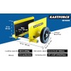 KASTFORCE Panel Dolly, Full-Rubber-Pad-Protecting, 600 Lbs Capacity, Drywall Mover with