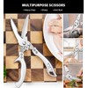 Heavy Duty Kitchen Scissors, Professional Poultry Shears for Chicken Bone