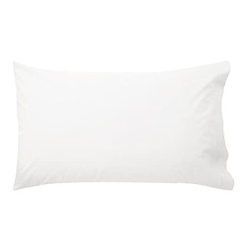 Bassetti - Set of 2 Zucchi Pillowcases Pair with Two Pillowcases for Double Bed Cotton Pillowcases Bassetti 50 x 80 cm White 13
