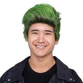 Costume Agent Bucky Zombie Costume Accessory Green Deluxe Wig One Size