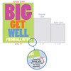 NobleWorks - Jumbo Get Well Greeting Card (8.5 x 11