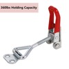 Fingertoys 6 Pack Adjustable Toggle Clamp, 360lbs Holding Capacity Heavy