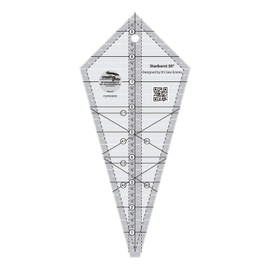 Creative Grids Starburst 30 Degree Triangle Quilt 9-1/2in Ruler - CGRISE30