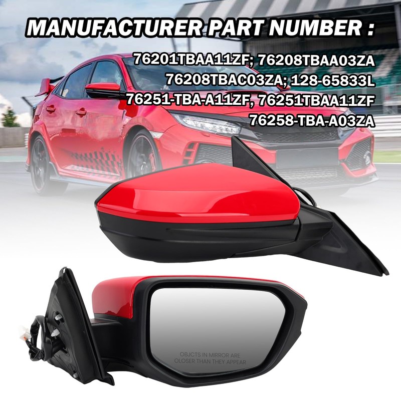 MOFOAP Passenger Side Mirror Compatible With 2016 2017 2018 2019