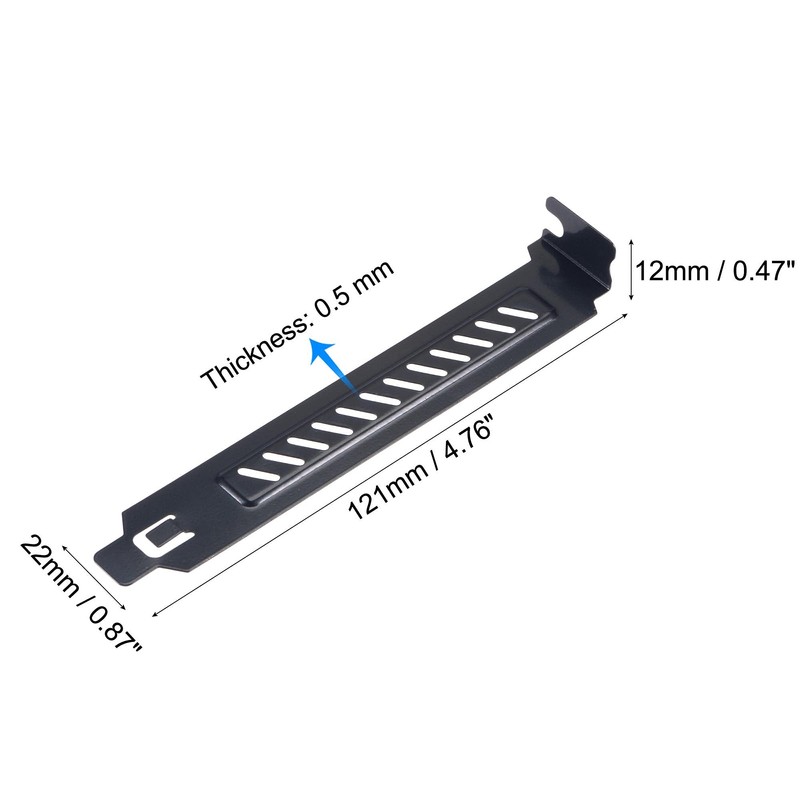 sourcing map PCI Slot Covers with Screws for PC Case