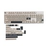 Black White Japanese PBT Keycap Cherry Profile DYE Sublimation Mechanical