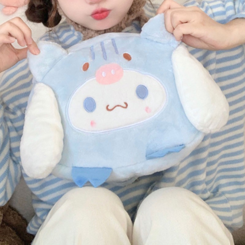Autumn Winter Plush Underarm Bag Cute Soft Girls JK Uniform