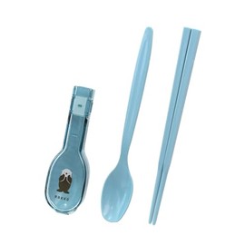 Sabu 405259 Muumu Friends Antibacterial Combination Set & Half Case, Blue