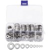 Flat Washers, Set of 600, 9 Sizes M2, M2.5, M3,
