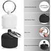 2 Pcs Ring Holder Keychain,Jewelry Holder for Storing Earrings Rings