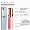 Eléctrica Depiladora Facial Usb Portátil Mujer,con 2 Cabezal