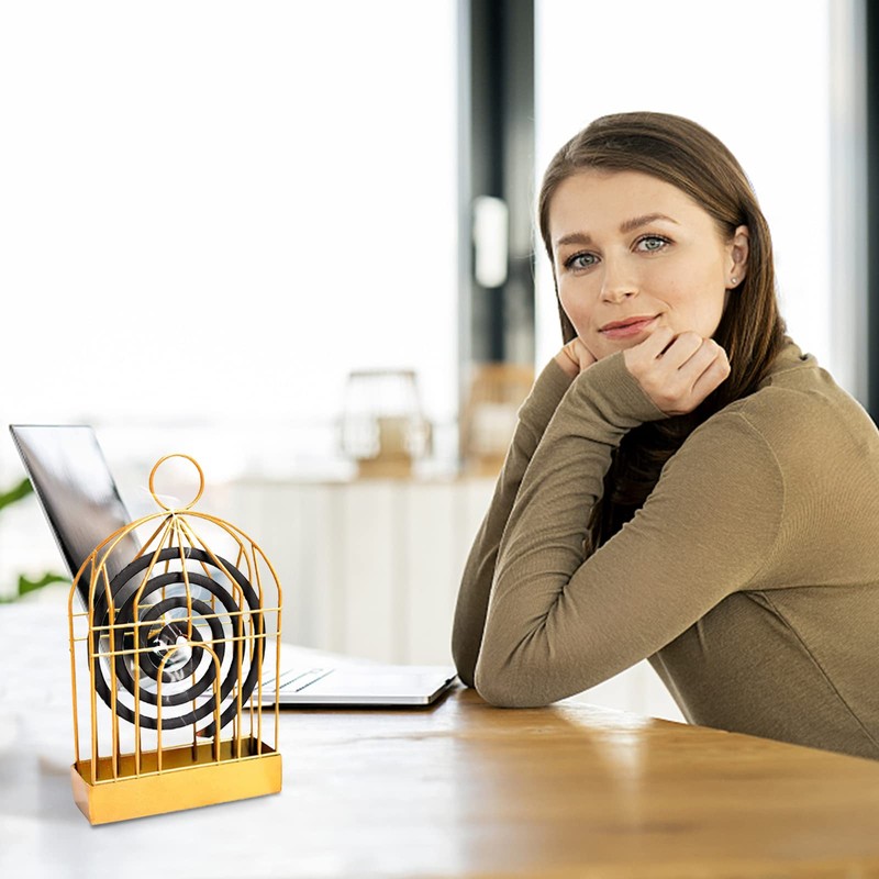 Mosquito Spiral Holder, Mosquito Coil Holder, Incense Spirals Holder, Portable