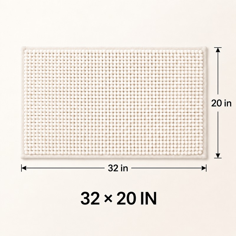 Super Water Absorbent Door Mat Indoor, Microfiber Quick Dry Chenille