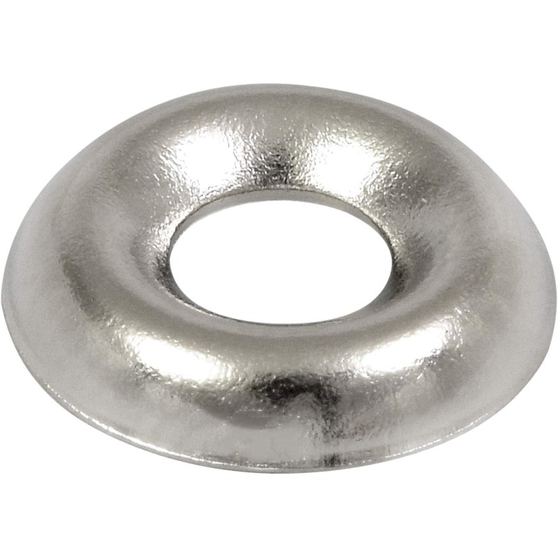 The Hillman Group 310167 Number-6 Countersunk Finish Washer, 100-Pack