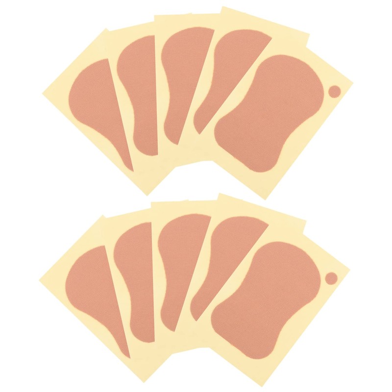 FOMIYES 2sets No More Sweat Underarm Pads Men's and Armpit